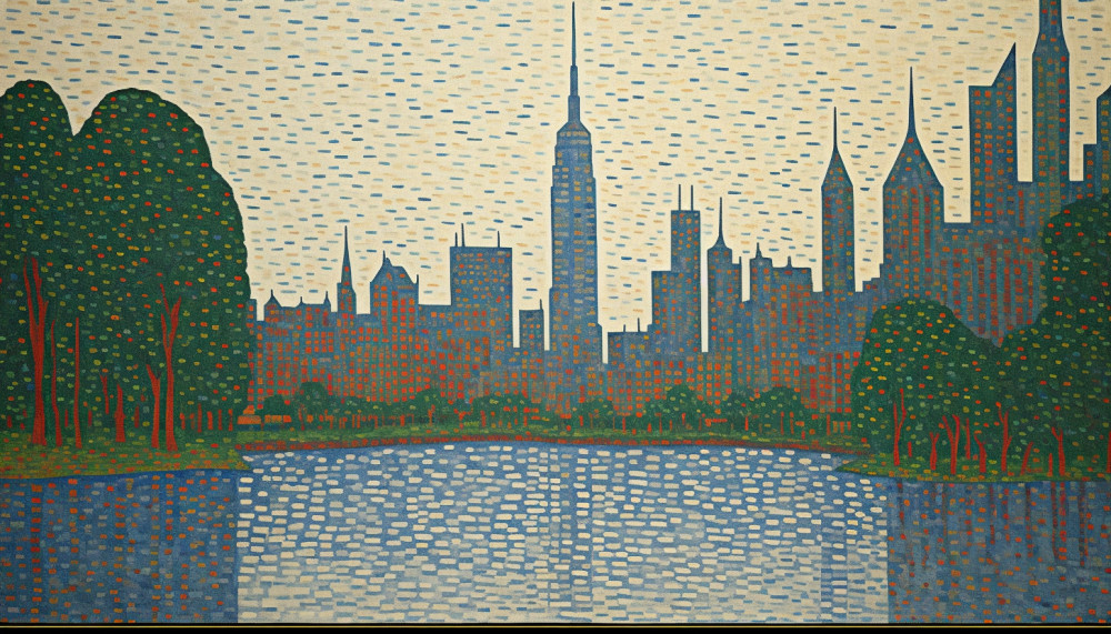 L'influence du pointillisme de Georges Seurat sur l'art moderne et la décoration intérieure